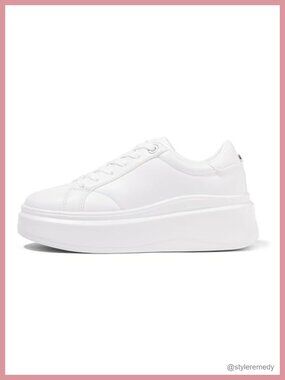 Platform Fashion Sneakers Thick Sole Lace-Up Casual Athletic Shoe